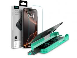 ESR ARMORITE képernyővédő üveg iPhone 16 Pro (GP-162977) fekete